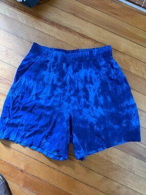 Lululemon Pacebreaker Short 5" | Men's Medium | Blue Camo